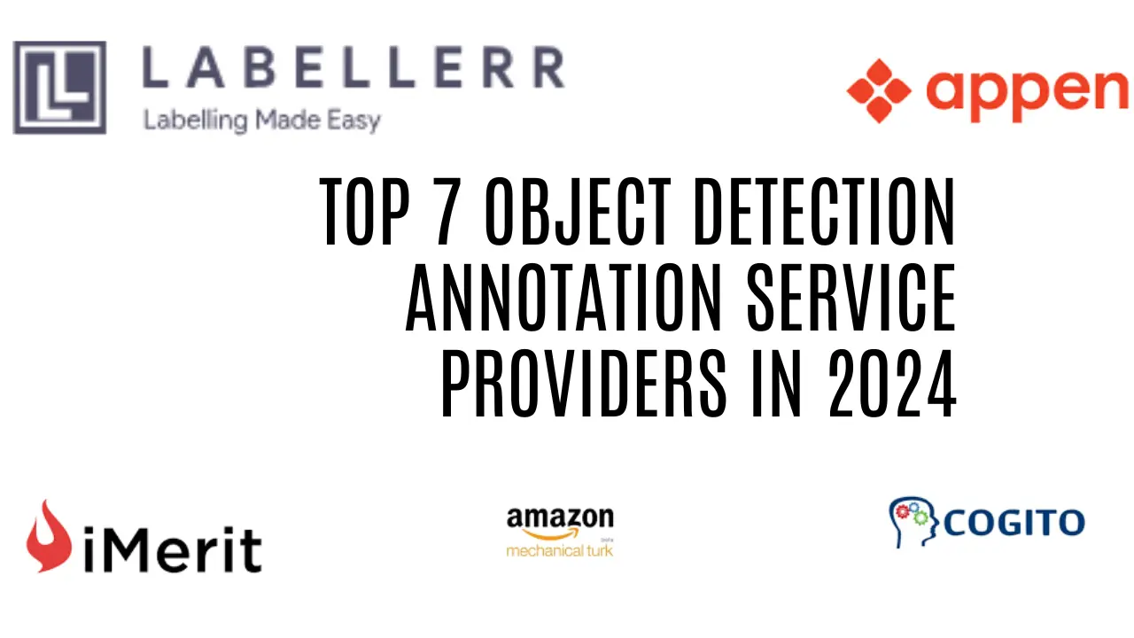 Top object detection annotation services for AI in 2024