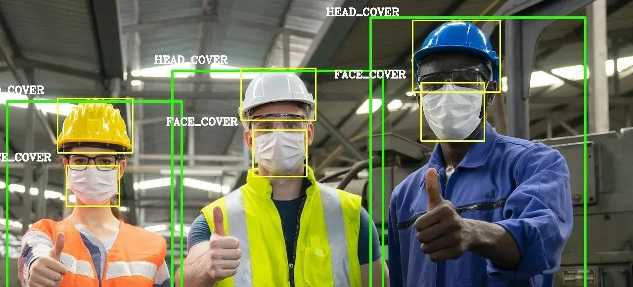 PPE detection model for construction site safety using YOLOv8