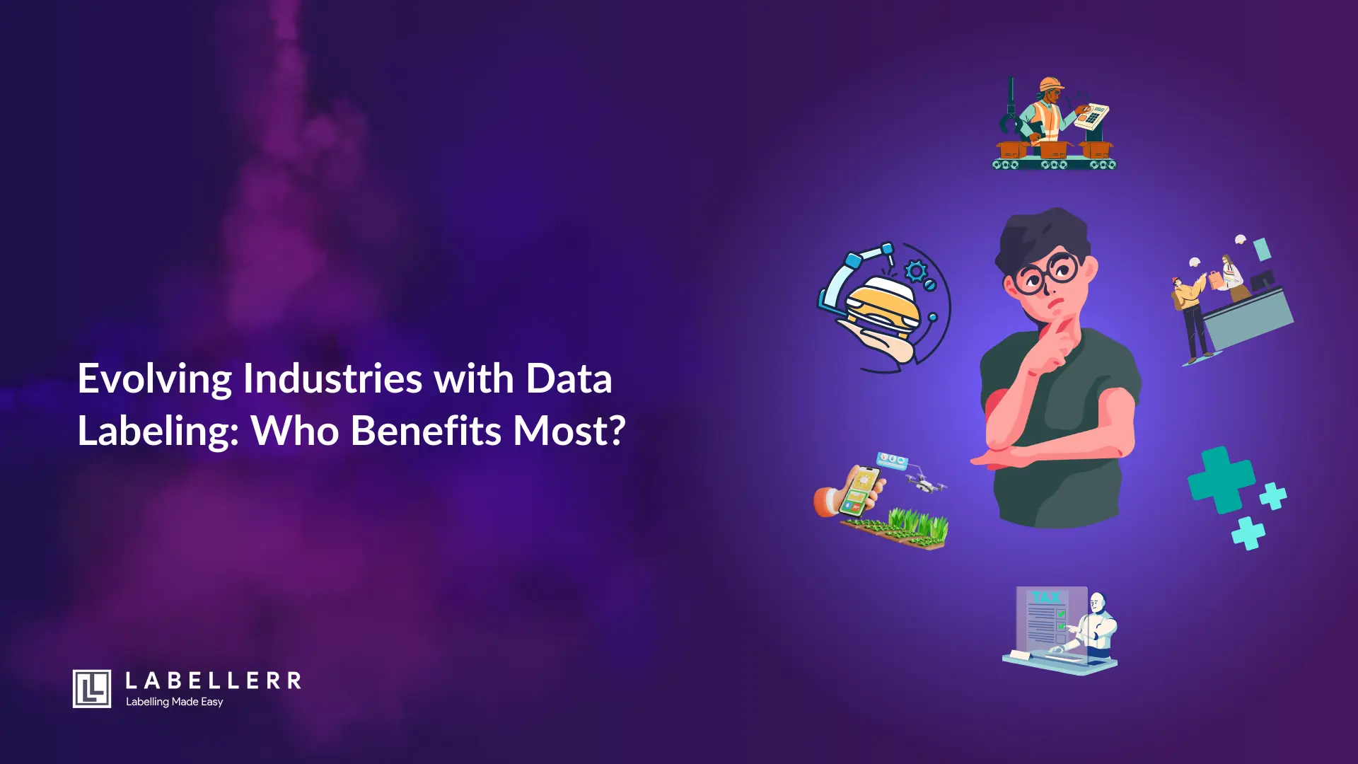 Evolving industries with data labeling who benefits the most?