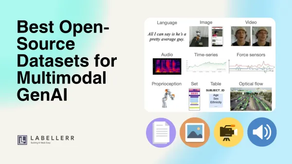 6 Open-Source Datasets For Multimodal Generative AI Models