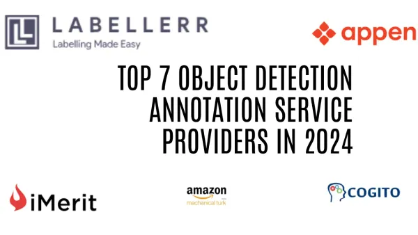 Top object detection annotation services for AI in 2024